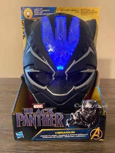 Hasbro Marvel Avengers Black Panther Vibranium Light-up F/X Mask NEW - Picture 1 of 5