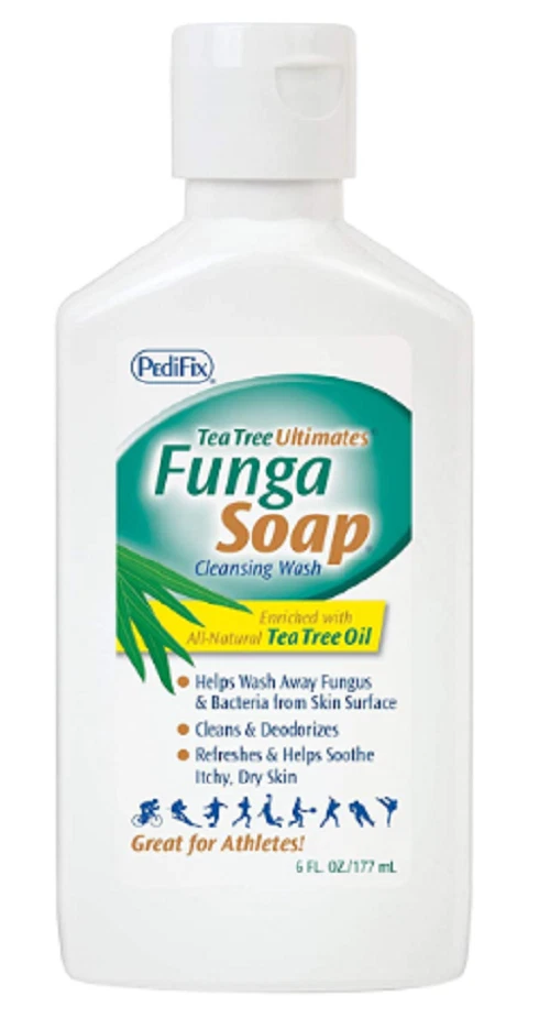 P3072 Tree Soap Wash Ultimates Funga PediFix 13.5 Oz FungaSoap Tea Cleansing