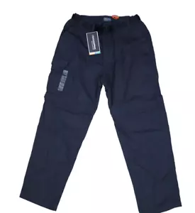 Craghoppers Classic Kiwi Convertible Cargo Hiking Pants Black Pepper Mens 32R - Picture 1 of 12