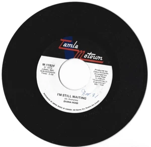 DIANA ROSS-A SIMPLE THING LIKE CRY/I'M STILL WAITING-45rpm 7'' RECORD VGC-CANADA - Picture 1 of 2