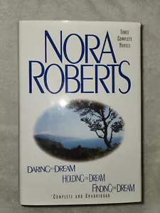 Dream Trilogy by Nora Roberts (HC, 1997) romance fiction Daring Holding Finding - Picture 1 of 7