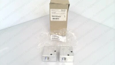 BOSCH REXROTH R901082022 CAJA DE 2, BLOQUE DISTRIBUIDOR, NUEVO #335742 Foto 1 de 4