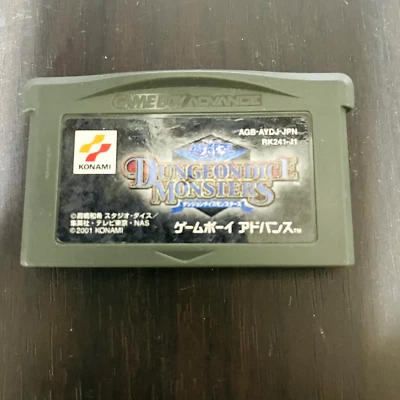 Yu-Gi-Oh Dungeon Dice Monsters Nintendo Game Boy Advance Konami 2001 - Image 1 of 4