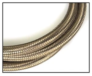 NUEVA MANGUERA DE LÍNEA DE COMBUSTIBLE TRENZADA DE ACERO AEROMOTIVE AN-08 30 PIES envío gratuito a EE. UU. - Imagen 1 de 1