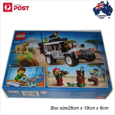 LEGO City 60267 Safari Off-Roader Truck Zebra Vehicle Wildlife Photography - image 1 of 2