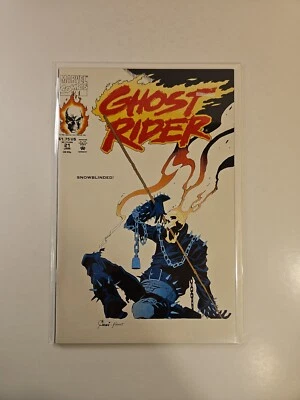 Ghost Rider # 21 Snowblinded 1992 Marvel Comics  - Image 1 of 2