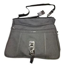 💙Samsonite Silhouette 5 Garment Bag 40” Tapestry Folding Shoulder Handle Black - Picture 1 of 9