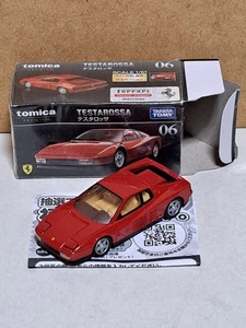 Ferrari Testarossa 06 abierto Tomica Premium Minicar 1g - Imagen 1 de 4