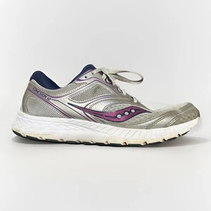 Saucony Cohesion 12 Damengröße 9 grau pink sportliche Laufschuhe - Bild 1 von 5