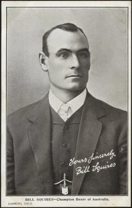 Barroni - 'Billy Squires - Champion Boxer of Australia' (c1908) - Unused Boxi... - Picture 1 of 2