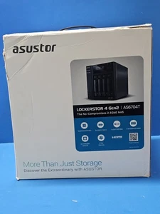 Asustor Lockerstor 4 Gen2 AS6704T Quad-Core - Afbeelding 1 van 3