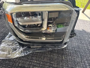 OEM 2018 2019 2020 2021 TOYOTA TUNDRA FARO LED COMPLETO BISEL CROMADO DERECHO DERECHO - Imagen 1 de 21