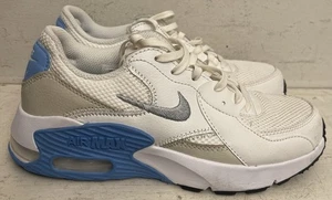 Nike Air Max Excee Shoes Womens US 6 White Summit Low Sneakers CD5432-128 - Picture 1 of 6