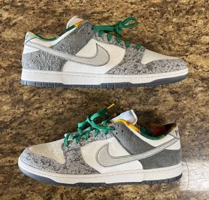 Men’s Size 15 Nike Dunk Low Retro Premium “Philly” White/Kelly Green HF4840-068 - Picture 1 of 12