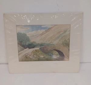Original Aquarell Landschaft - Edith Main - gebraucht - guter Zustand - E12 P260 - Bild 1 von 10
