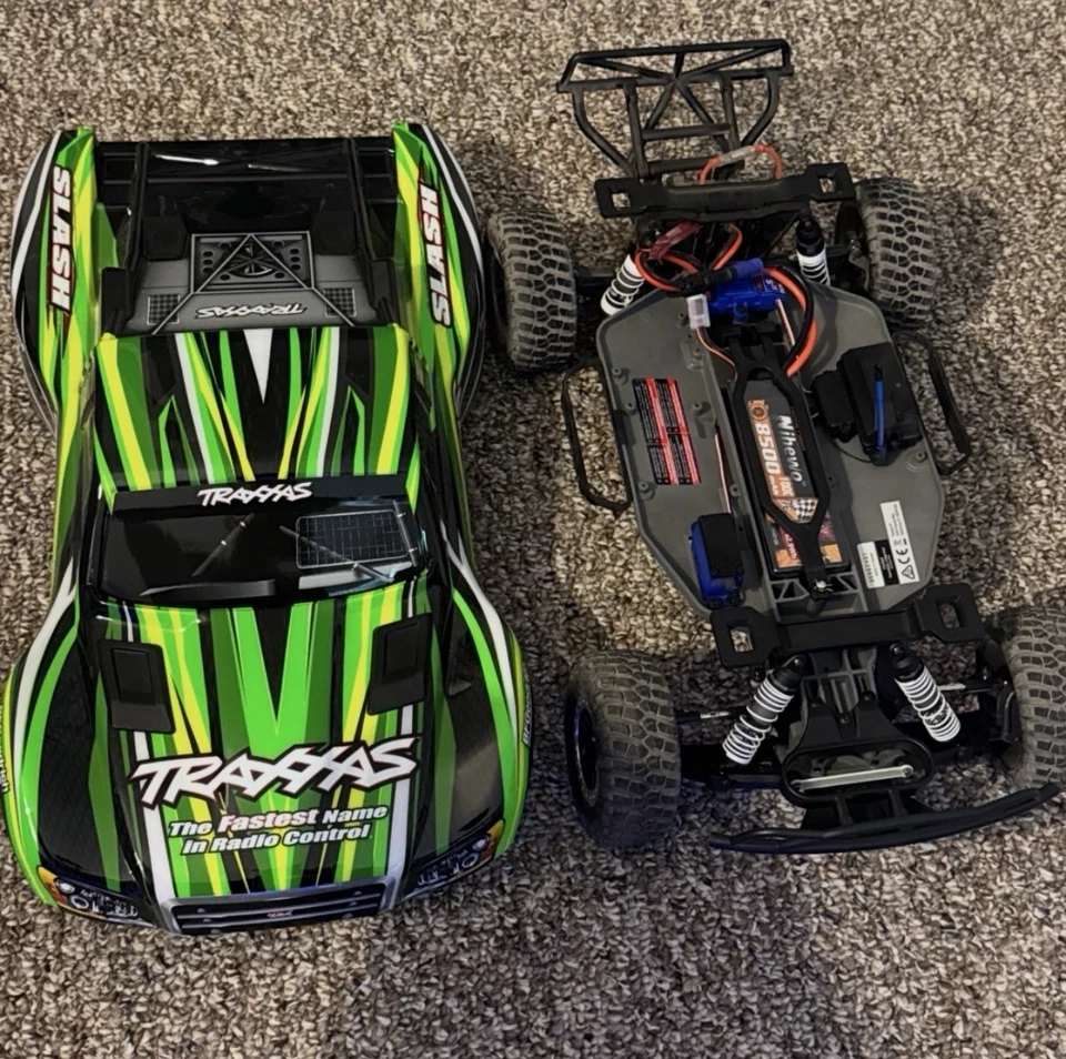 Traxxas Slash 2x2 Incluye 2 Baterías LipoF4 8500mAh 100c Motor Alta Potencia Foto 1 de 3