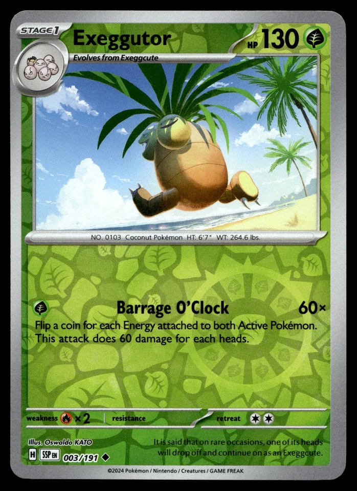 Exeggutor 003/191 SV08: Surging Sparks - Image 1 of 2