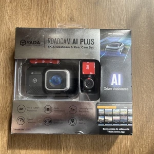 Cámara de tablero YADA Roadcam AI Plus delantera y trasera 1080P 4K con controlador AI avanzado - Imagen 1 de 3