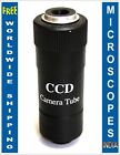 C-Mount CCD & CMOS Video Camera Microscope Adapter with Par Focal Adjustment
