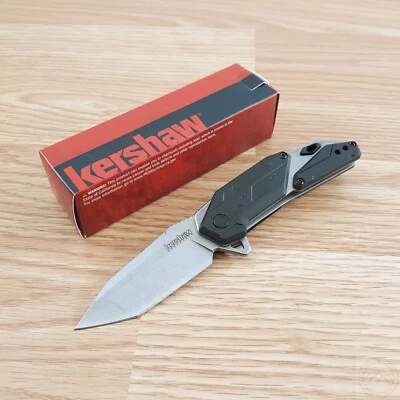 Cuchillo Plegable Kershaw Jetpack 2.75" 8Cr13MoV Mango Hoja Acero Mango GFN 1401 Foto 1 de 4
