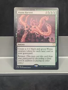 Worm Harvest X1 NM Commander 2018 MTG Magic the Gathering - Picture 1 of 1