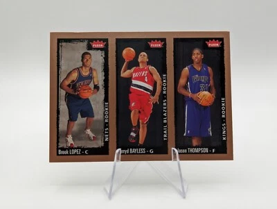 Brook Lopez Jerryd Bayless Jason Thompson 2008-09 Fleer RC #239 - Image 1 of 2