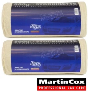 2 x Martin Cox C800 800g Stockinette Baumwolle Poliertuch - Bild 1 von 1