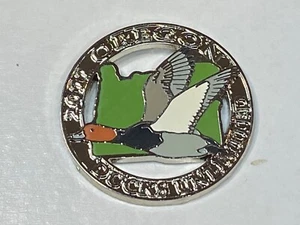 Old Vintage Ducks Unlimited DU Jacket Lapel Vest Pin Badge Tack Oregon OR 2011 - Picture 1 of 2