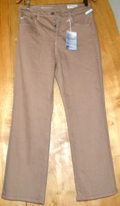 AG Jeans Women's Tan Kinsley High-Rise Pop Crop Jeans Size 28 DSD1C05ALBI Womens - Picture 1 of 5