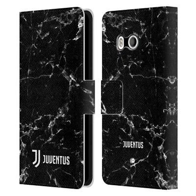 OFFICIAL JUVENTUS FOOTBALL CLUB MARBLE LEATHER BOOK WALLET CASE FOR HTC PHONES 1 - Image 1 of 4