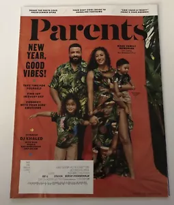 Parents Magazine - January 2021 - Hitmaker DJ Khaled - With Wife Nicole - Picture 1 of 3