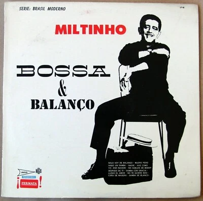 MILTINHO LP PROMO Bossa & Balanço SAMBA Brazil BOSSA 1964  - Image 1 of 4