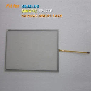 Touch Screen Glass for SIEMENS SIMATIC TP177B 6AV6642-0BC01-1AX0 SIMATIC TP 177B - Picture 1 of 3