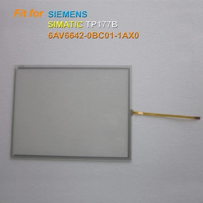 Touch Screen Glass for SIEMENS SIMATIC TP177B 6AV6642-0BC01-1AX0 SIMATIC TP 177B - Image 1 of 3
