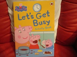 PEPPA PIG LETS GET BUSY Activity Book by Ladybird - Picture 1 of 7