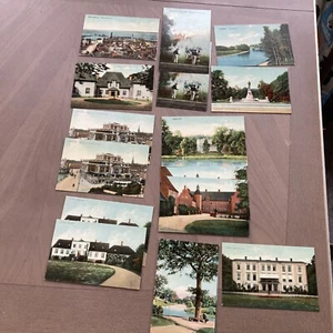 Antique Sweden Postcard Lot of 12+ Unposted Circa 1910s Stockholm Etc Vintage - Picture 1 of 12