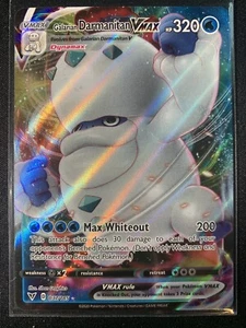 Carta Galarian Darmanitan VMAX 037/185 Pokemon Vivid Voltage come nuova Full Art - Foto 1 di 2