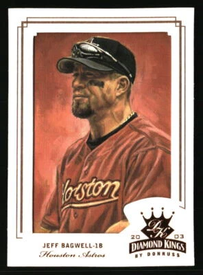Jeff Bagwell 2003 Donruss Diamond Kings #102 BASEBALL Card - Image 1 of 2