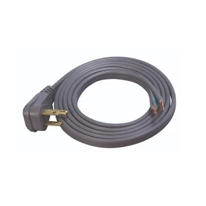 6ft 16/3 SPT-3 Power Supply Cord Right Angle Plug 13 Amp Rated (Pack of 50) - Picture 1 of 1