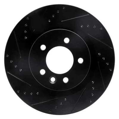 For Land Rover Range Rover Sport 06-09 Brake Rotor eLINE Drilled & Slotted Foto 1 de 4