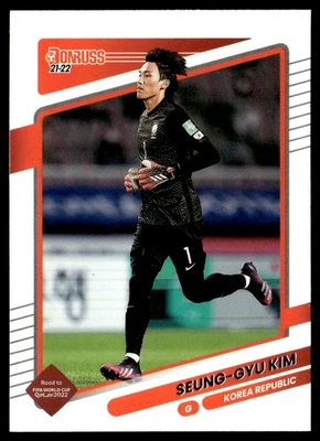 2021 Donruss Seung-gyu Kim Korea Republic #136 - Image 1 of 2