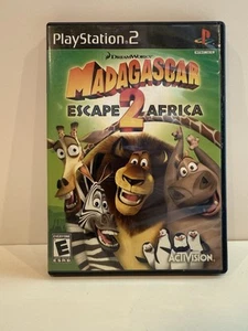 Madagascar: Escape 2 Africa (Sony PlayStation 2, 2008) CIB Complete - Tested - Picture 1 of 4