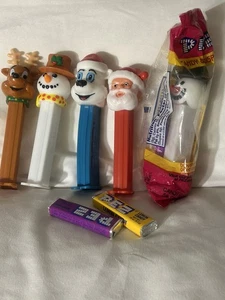 PEZ Vintage Holiday Christmas Santa, Reindeer, Snowman and Polar Bear - Picture 1 of 18