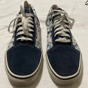 Vans Old Skool 2 Tone Blue Checker Board SB Schuhe Gr. 12 Sneaker gebraucht - Bild 1 von 18