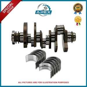 AUDI VW CRTC 3.0D PORSCHE A7 A8 Q5 Q7 Q8 TDI NEW CRANKSHAFT WITH ENGINE BEARINGS - Picture 1 of 5