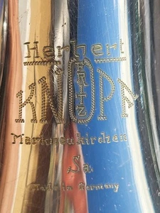 HERBERT FRITZ KNOPF PROFESSIONAL DOUBLE FRENCH HORN,READY TO PLAY!/CORNO DOPPIO - Bild 1 von 23