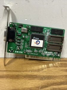Union TD9440P Trident TGUI9440 1MB PCI Video Graphics Card - Picture 1 of 7