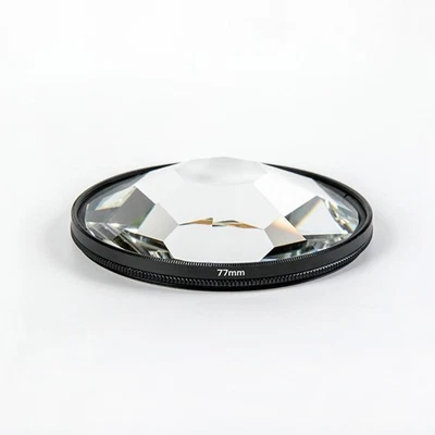 77mm Kaleidoscope Glass Prism Camera Lens Filter for Photography Accessories - Image 1 of 4