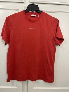 Herren Sandro Paris T Shirt Center Logo Größe L Orange - Bild 1 von 11