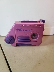 Tiger Deluxe Talkgirl Cassette Player Recorder Home Alone 2 1992 Tested - Picture 1 of 15